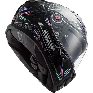 Volle motorhelm LS2 FF811 Vector II Tropical image-3