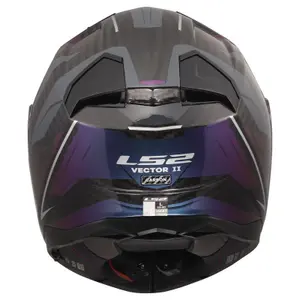 Casco integral de moto LS2 FF811 Vector II C Savage image-1
