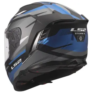 Volle motorhelm LS2 FF818 Storm III Komai image-3