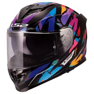 Full face motorcycle helmet LS2 FF818 Storm III Kaos image-2
