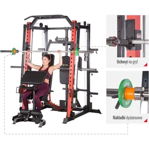 Attrezzo per il fitness semi-commerciale HMS Cyklop 3 Smith image-2