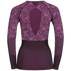 Camiseta de mujer Odlo l/s crew neck Blackcomb Evolution Warm image-1