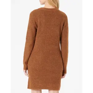 Robe manches longues col V femme Pieces Ellen image-2