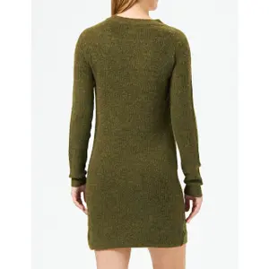 Robe manches longues col V femme Pieces Ellen image-2