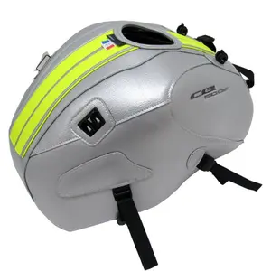 Τάπας ρεζερβουάρ μοτοσικλέτας Bagster Honda CB 500 F Argent Déco Jaune Fluo Liseret Jaune Fluo 2016-2018 image-0