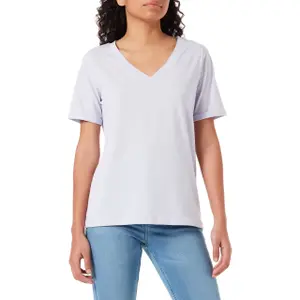 T-shirt à col V femme Pieces Ria image-0
