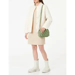 Robe manches col O longues femme Pieces Ellen image-3