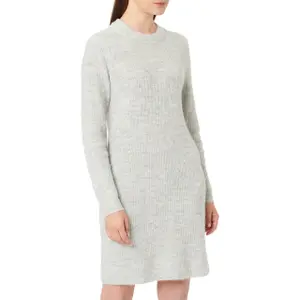 Robe manches col O longues femme Pieces Ellen image-0