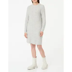 Robe manches col O longues femme Pieces Ellen image-1