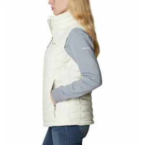 Sleeveless jacket woman Columbia Powder Lite image-1