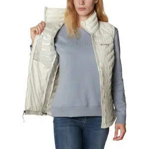 Sleeveless jacket woman Columbia Powder Lite image-3
