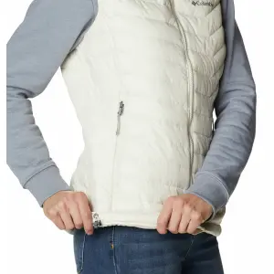 Sleeveless jacket woman Columbia Powder Lite image-5