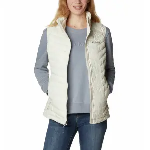 Sleeveless jacket woman Columbia Powder Lite image-0