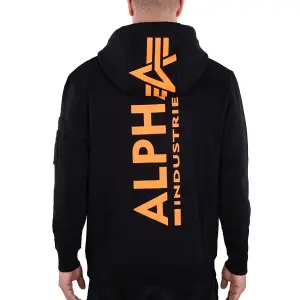 Sweat hooded Alpha Industries Basic Reflective Print image-0