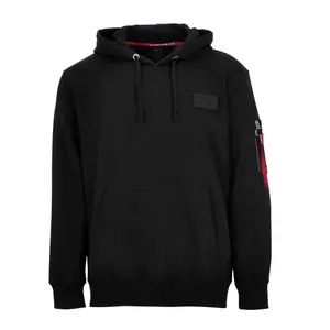 Hoodie Alpha Industries Red Stripe image-0