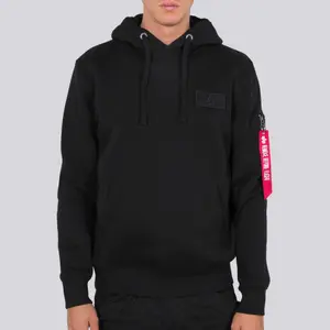 Hoodie Alpha Industries Red Stripe image-1