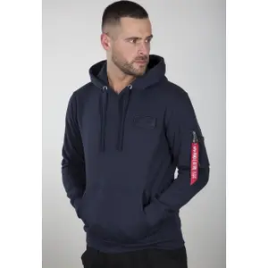 Sweat hooded Alpha Industries Red Stripe image-2