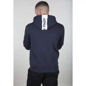 Sweat hooded Alpha Industries Red Stripe image-3