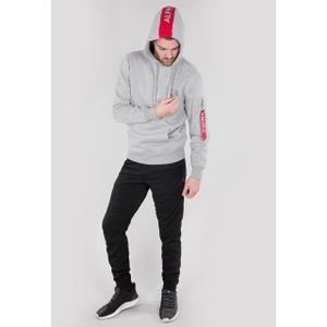 Sweat hooded Alpha Industries Red Stripe image-1