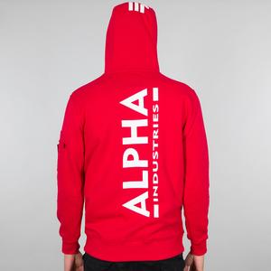 Sweat hooded Alpha Industries Back Print image-1