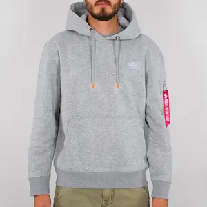 Sweat hooded Alpha Industries Back Print Neon image-0