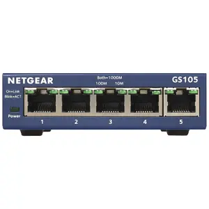Switch 5 ports Netgear ProSafe GS105 - gigabit image-2