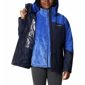 Chaqueta impermeable para mujer Columbia Bugaboo II Fleece Interchange image-1