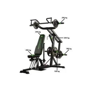 Weight bench Tunturi WT80 image-0