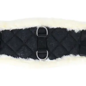 Textile training girth with fur HORKA image-3