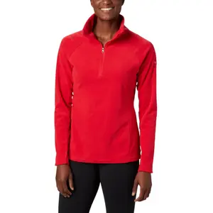 Dames sweatshirt met 1/2 rits Columbia Glacial IV Print pro image-0