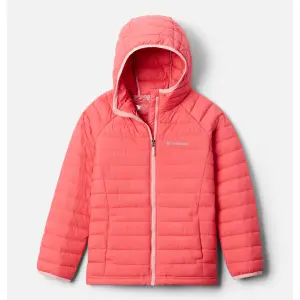 Waterdicht meisjesjack met kap Columbia Powder Lite Girls image-0