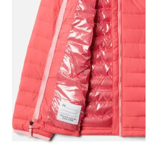 Waterdicht meisjesjack met kap Columbia Powder Lite Girls image-2