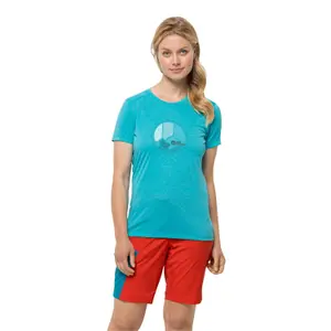 T-Shirt Frau Jack Wolfskin Crosstrail Graphic image-1