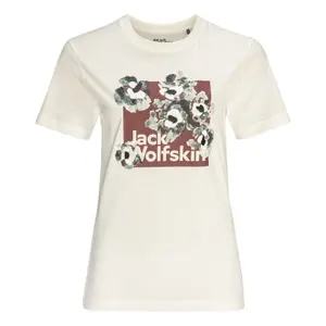 T-Shirt Frau Jack Wolfskin Florell Box image-0