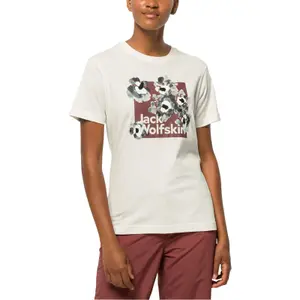 T-Shirt Frau Jack Wolfskin Florell Box image-1