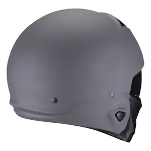 Capacete de motocicleta jet Scorpion Exo-Combat II Graphite ECE 22-06 image-3