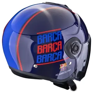 Αεροδυναμικό κράνος μηχανής Scorpion Exo-City II Fc Barcelona image-3