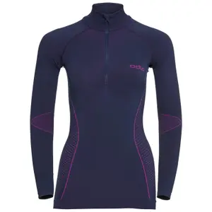 Camiseta de mujer Odlo baselayer 1/2 zip Evolution Warm image-0