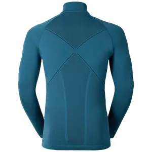 Camiseta Odlo baselayer 1/2 zip Evolution Warm image-1