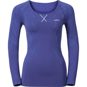 Maillot de mujer l/s Odlo crew neck Evolution Light Blac image-0