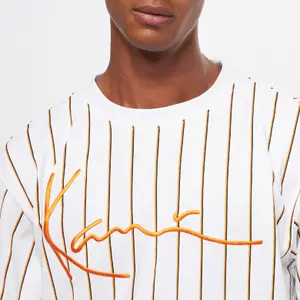 T-shirt Karl Kani Signature Pinstripe image-2