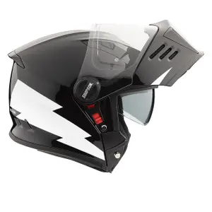 Modular motorcycle helmet Simpson Darksome image-1