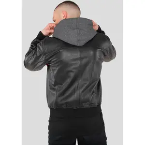 Veste Alpha Industries MA-1 D-Tec Leather LW image-3