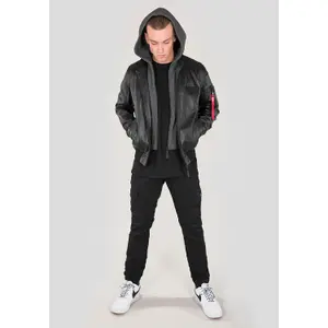 Veste Alpha Industries MA-1 D-Tec Leather LW image-2