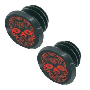 Set di 2 tappi manubrio Gist Switch Skull image-0