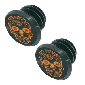 Set di 2 tappi manubrio Gist Switch Skull image-0