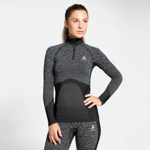 Camiseta interior de manga larga mujer Odlo Technique BlackComb image-1