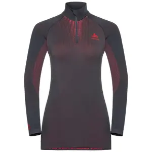 Camiseta de manga larga ½ cremallera para mujer Odlo Performance Warm image-0