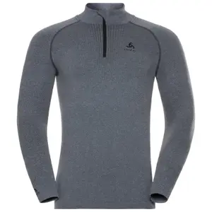 Camiseta interior de manga larga ½ cremallera Odlo Natural 100 % Merino Warm image-0