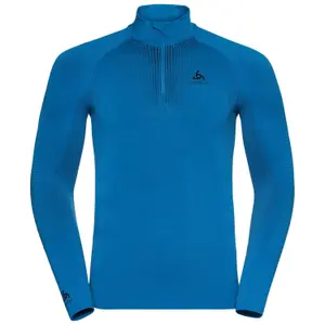 Camiseta interior de manga larga ½ cremallera Odlo Natural 100 % Merino Warm image-0